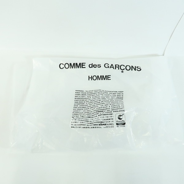 実際に弊社で買取させて頂いたCOMME des GARCONS HOMME×PORTER/コムデギャルソンオム×ポーター コーデュラエステルオックス バックパック HJ-K201-051の画像 8枚目