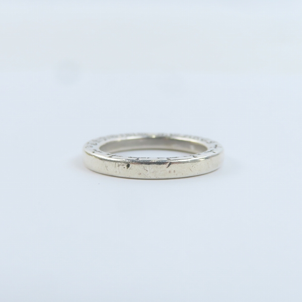 実際に弊社で買取させて頂いたCHROME HEARTS/クロムハーツ NTFLリング/9号の画像 1枚目