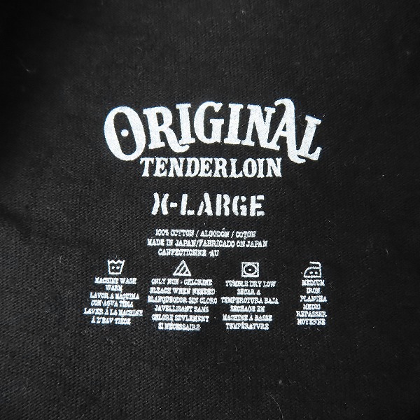 実際に弊社で買取させて頂いた(2)TENDERLOIN/テンダーロイン LONG SLEEVE TEE 2D プリント長袖Tシャツ/XLの画像 2枚目