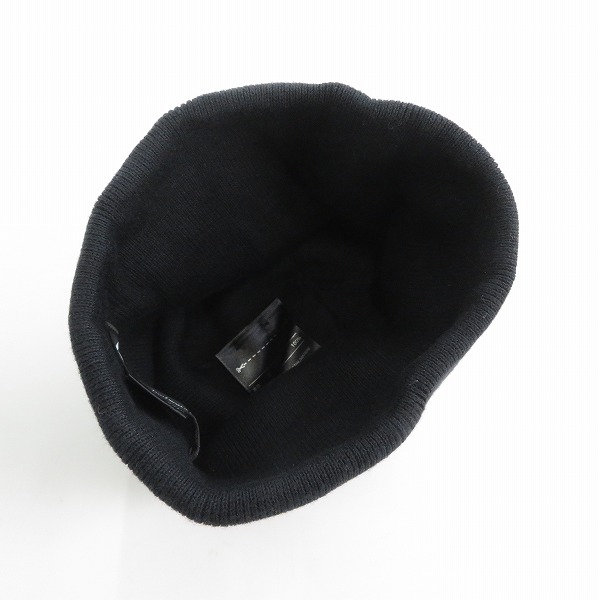 実際に弊社で買取させて頂いたY-3/ワイスリー ニットキャップ ロゴタグ DY0525の画像 4枚目