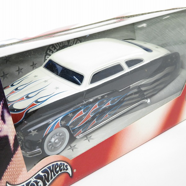 実際に弊社で買取させて頂いた【未開封】Hot Wheels/ホットウィール FREEDOM 1/24 RIDES '49 Merc/G9236 マーキュリー ミニカーの画像 1枚目