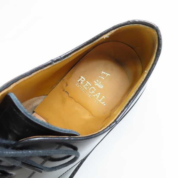 実際に弊社で買取させて頂いたREGAL/リーガル プレーントゥ シューズ JU13/26.5の画像 4枚目