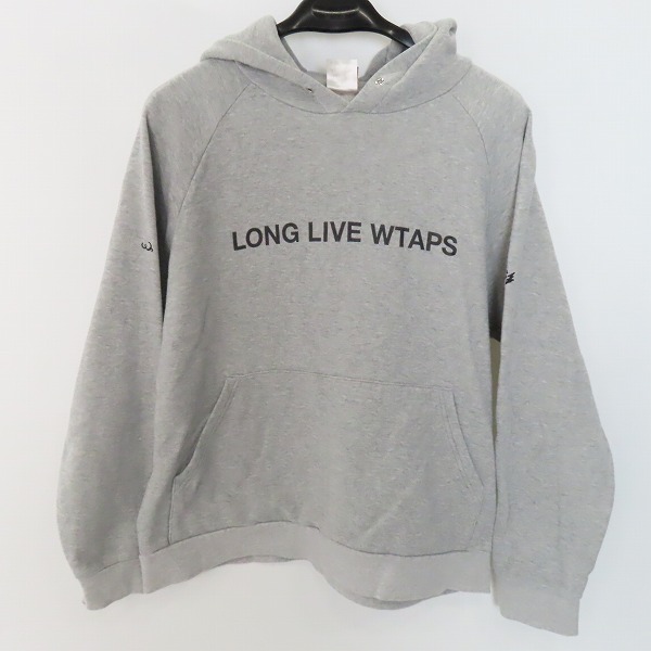 実際に弊社で買取させて頂いたWTAPS/ダブルタップス LONG LIVE WATAPS プルオーバー フーディー パーカー M