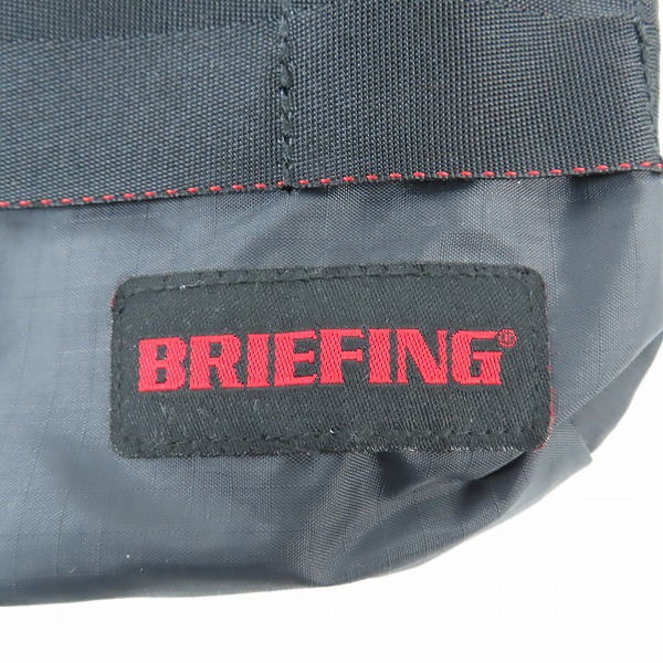 実際に弊社で買取させて頂いたBRIEFING/ブリーフィング SACOCHE S SL PACKABLE/サコッシュ S SL パッカブル ショルダーバッグの画像 4枚目