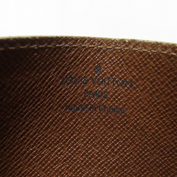 実際に弊社で買取させて頂いたLOUIS VUITTON/ルイヴィトン モノグラム エクリプスポルトカルトダブル カードケース M61733の画像 4枚目