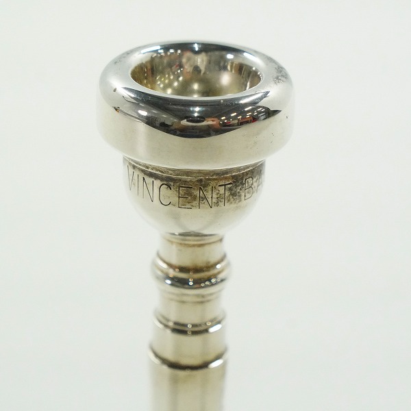 実際に弊社で買取させて頂いたVINCENT BACH/ヴィンセントバック 7C シルバー トランペット用 マウスピースの画像 2枚目