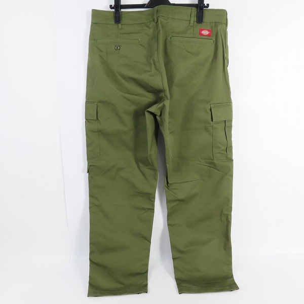 実際に弊社で買取させて頂いたDICKIES/ディッキーズ ワークパンツ カーゴパンツ カーキ DK009547MGR1 36の画像 1枚目