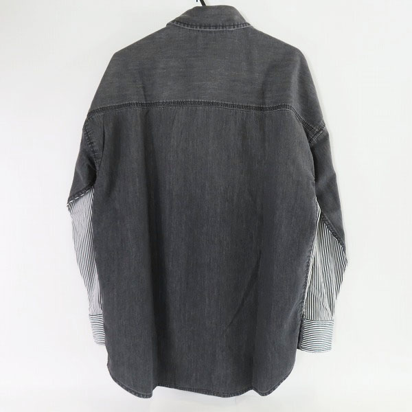 実際に弊社で買取させて頂いたDIESEL/ディーゼル ストライプシャツ S-WARH-STRIPE/46の画像 1枚目
