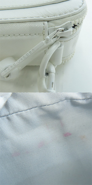 実際に弊社で買取させて頂いたMARC JACOBS/マークジェイコブス THE SNAPSHOT ショルダーバッグ ホワイトの画像 8枚目