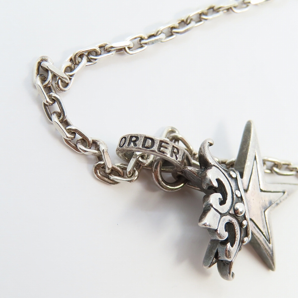 実際に弊社で買取させて頂いたROYAL ORDER/ロイヤルオーダー スモールスターw/クラウンネックレスの画像 7枚目