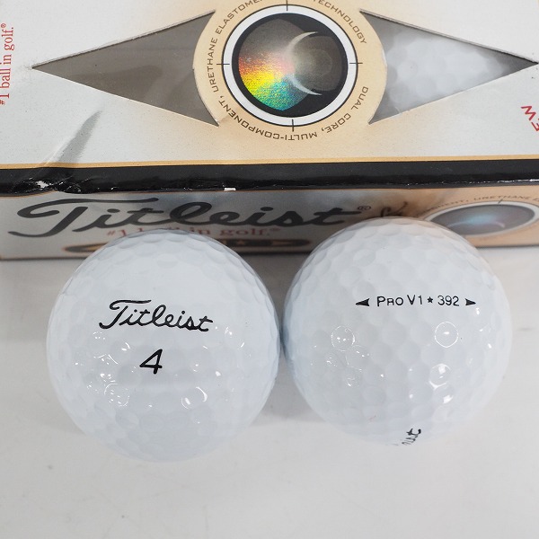 実際に弊社で買取させて頂いた【未使用/オウンネーム含】Titleist/タイトリスト PRO V1,Episode,TOUR SOFT 他 ゴルフボール 計15個の画像 2枚目