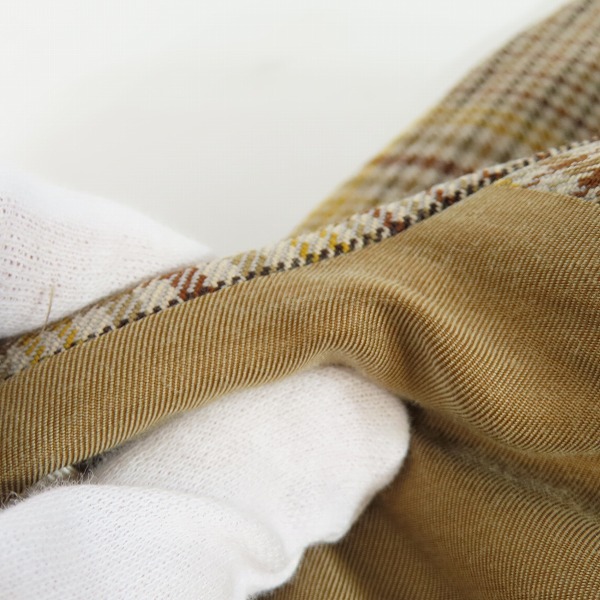 実際に弊社で買取させて頂いたAURALEE/オーラリー グレンチェックジップアップブルゾン 25 G/CHK ZIP UP 11625990372/3の画像 4枚目