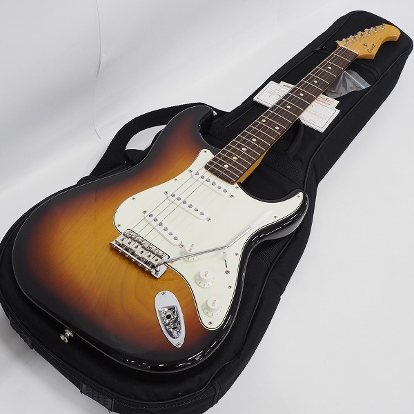 実際に弊社で買取させて頂いた★【美品】CoolZ/クールジー ZST-1R/3TS CFS ストラトキャスターType エレキギター ギグケース付