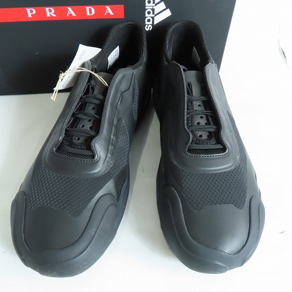 実際に弊社で買取させて頂いた【未使用】PRADA×adidas/プラダ×アディダス  A+P LUNA ROSSA 21/ルナ ロッサ21 コアブラック G57868/28