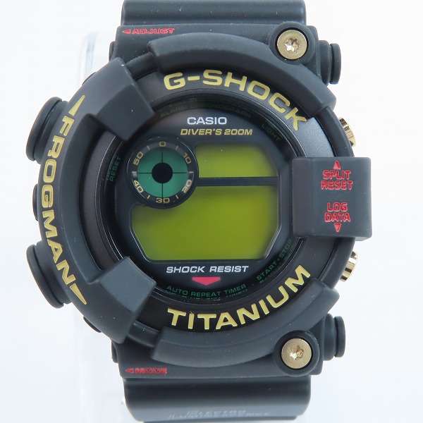 実際に弊社で買取させて頂いたG-SHOCK/Gショック FROGMAN/フロッグマン 7周年記念/7th スクリューバック DW-8201NT-1JR【動作未確認】