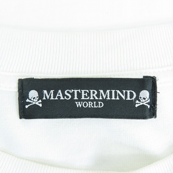 実際に弊社で買取させて頂いたmastermind/マスターマインド スカル オーバーサイズ Tシャツ/カットソー MW20S05-TS055-018/Mの画像 2枚目