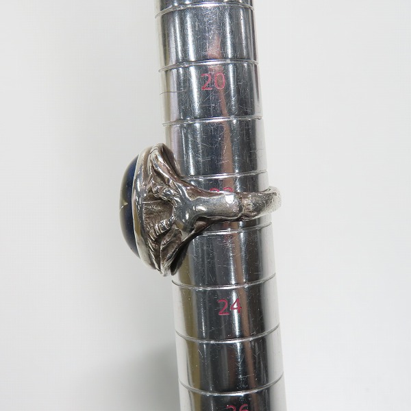 実際に弊社で買取させて頂いたALEX STREETER/アレックスストリーター エンジェルハートリング SPストーン ラピスラズリー22.5号の画像 8枚目