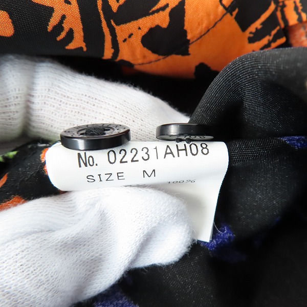 実際に弊社で買取させて頂いた【未使用】HYSTERIC GLAMOUR/ヒステリックグラマー HYSTERIC HELL オープンカラー シャツ 02231AH08/Mの画像 3枚目