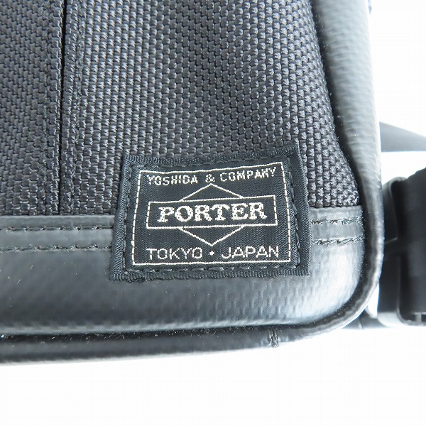 実際に弊社で買取させて頂いたPORTER/ポーター HEAT/ヒート マグライト付 ウェストバッグ ボディーバッグ 703-07972の画像 5枚目