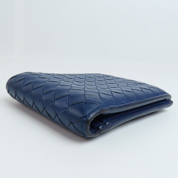 実際に弊社で買取させて頂いたBOTTEGA VENETA/ボッテガヴェネタ イントレチャート 二つ折り財布/ウォレットの画像 2枚目