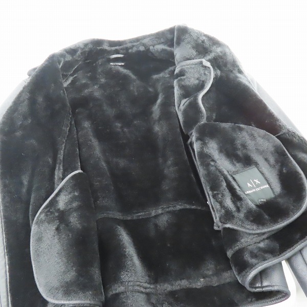 実際に弊社で買取させて頂いたARMANI EXCHANGE/アルマーニエクスチェンジ  ダブルライダースジャケット 6HZB43 ZNMFZ/Lの画像 6枚目