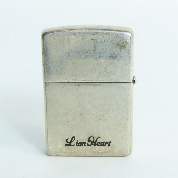 実際に弊社で買取させて頂いたZIPPO/ジッポー Lion Heart ライオンハート 2004年製の画像 1枚目