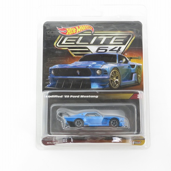 実際に弊社で買取させて頂いた【未開封】Hot Wheels/ホットウィール 1/64 Modified 69 ford mustang フォード マスタング RLC ELITE64 ミニカー