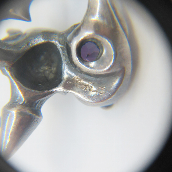 実際に弊社で買取させて頂いたF.A.L/FAL エフエーエル スウィルパターンスペード/wストーン ピアスの画像 4枚目