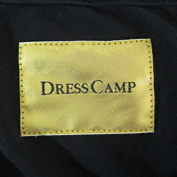 実際に弊社で買取させて頂いたDRESS CAMP/ドレスキャンプ ゴールドロゴ刺繍 VネックTシャツ Sの画像 2枚目