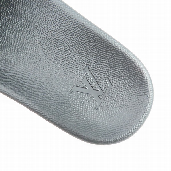 実際に弊社で買取させて頂いたLOUIS VUITTON/ルイヴィトン モノグラム エクリプス ウォーターフロントライン ミュール シャワーサンダル/7の画像 4枚目