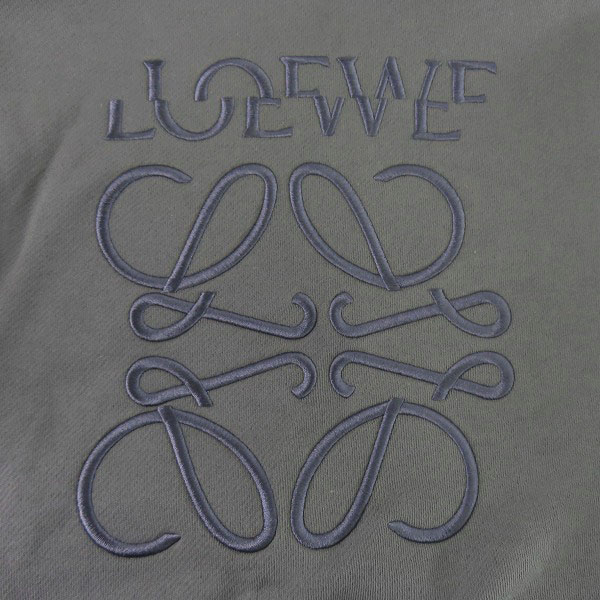 実際に弊社で買取させて頂いた【未使用/JPタグ】LOEWE/ロエベ 24SS RELAXED FIT HOODIE/リラックスフィット フーディー プルオーバーパーカー H526Y25X39/Sの画像 6枚目
