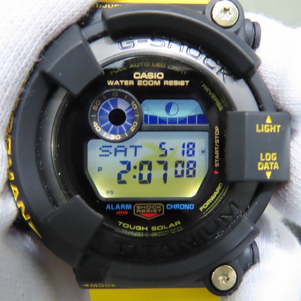 実際に弊社で買取させて頂いたG-SHOCK/Gショック FROGMAN フロッグマン MASTER OF G-SEA GW-8200K-9JRの画像 4枚目