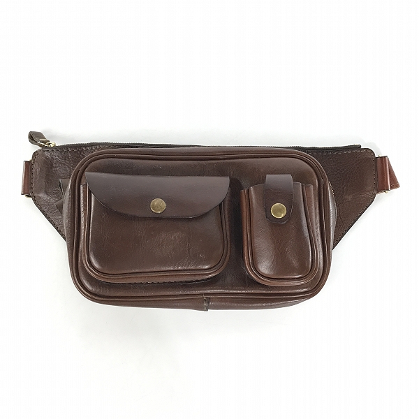 実際に弊社で買取させて頂いたHERZ/ヘルツ 2ポケットウエストバッグ