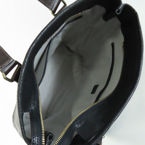 実際に弊社で買取させて頂いた土屋鞄製造所/ツチヤカバン アルマスバッファロー 2way トールトート バッグの画像 3枚目