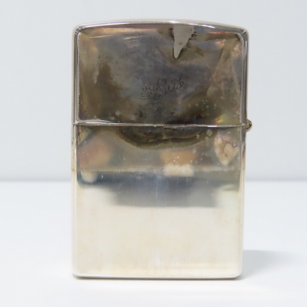 実際に弊社で買取させて頂いたZIPPO/ジッポー HARLEY DAVIDSON/ハーレーダビッドソン デスクトップホルダー/台座付/1996年製の画像 2枚目