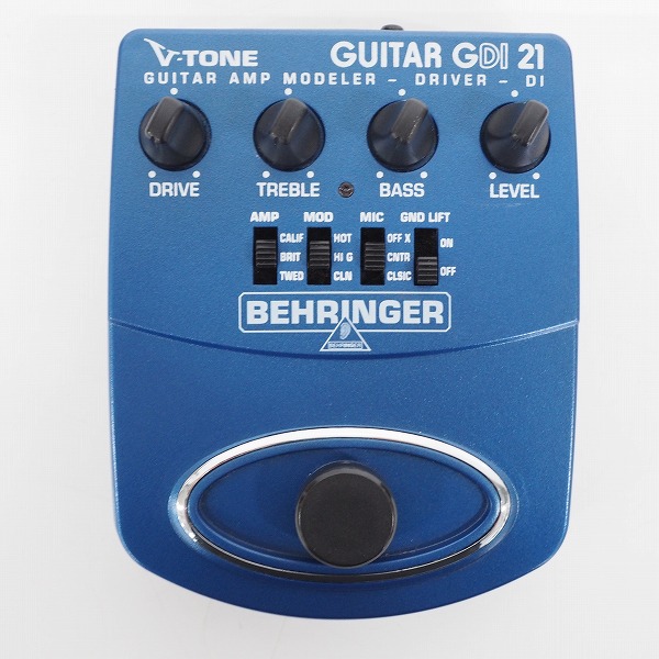 実際に弊社で買取させて頂いた【難有り】BEHRINGER/ベリンガー GDI21 V-Tone ギターアンプモデラー エフェクター