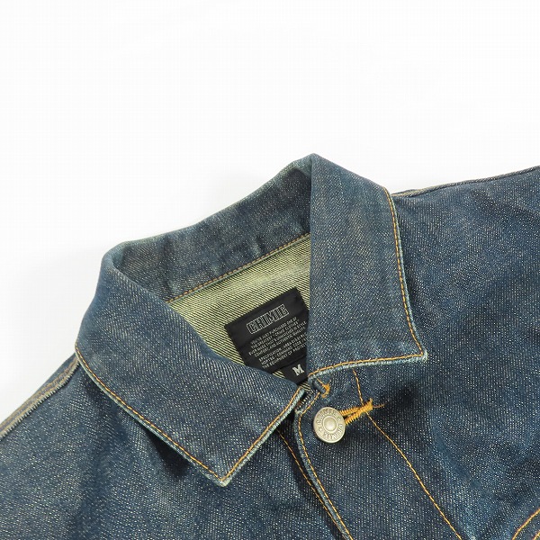 実際に弊社で買取させて頂いたCRIMIE/クライミー デニムジャケット Mの画像 4枚目