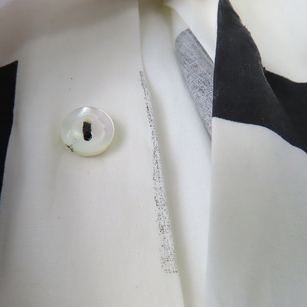 実際に弊社で買取させて頂いたDIESEL BLACK GOLD/ディーゼルブラックゴールド ボタンシャツ 48の画像 5枚目