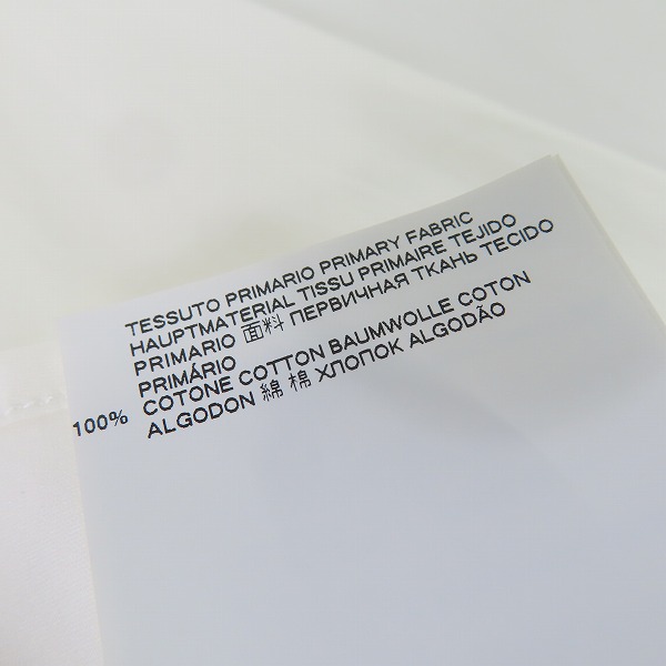 実際に弊社で買取させて頂いたMaison Martin Margiela 14/メゾンマルタンマルジェラ 長袖 ボタン シャツ S50DL0392/38の画像 5枚目