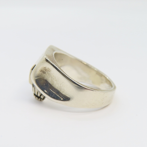 実際に弊社で買取させて頂いた【ギャラ付き】FLASH POINT/フラッシュポイント JIM SKULL RING/ジムスカルリング Solid Type A201CG/14号の画像 2枚目
