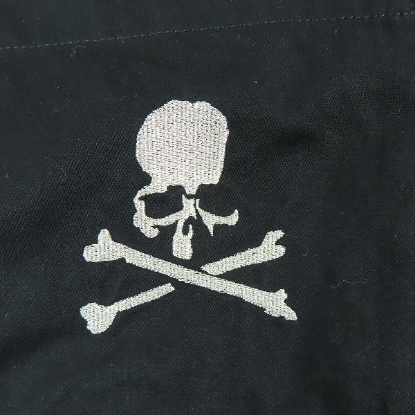 実際に弊社で買取させて頂いたMASTERMIND WORLD/マスターマインドワールド スカル ワークシャツ MW21S06-SH005-005/Mの画像 3枚目