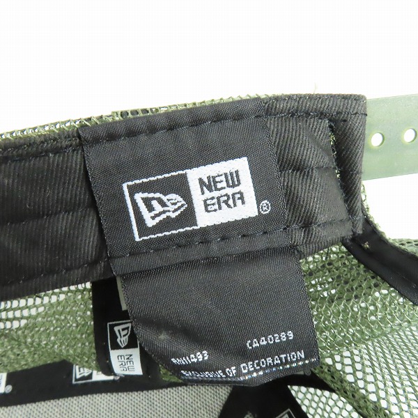 実際に弊社で買取させて頂いたF.C.Real Bristol×NEW ERA/エフシーレアルブリストル×ニューエラ メッシュキャップ FCRB-200102の画像 6枚目