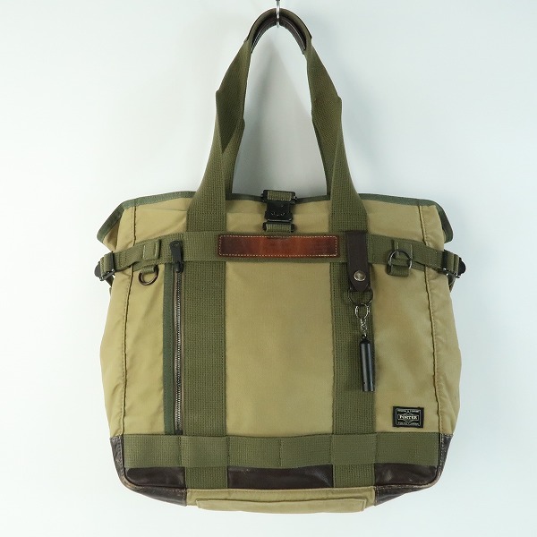実際に弊社で買取させて頂いたBUZZ RICKSON'S×PORTER/バズリクソンズ×ポーター WilliamGibson/ウィリアムギブソン トートバッグ カーキ