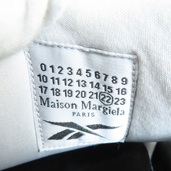 実際に弊社で買取させて頂いたMAISON MARGIELA×Reebok/メゾンマルジェラ×リーボック アジア太平洋地域限定 インスタポンプフューリー OG GZ9606/27.0の画像 5枚目