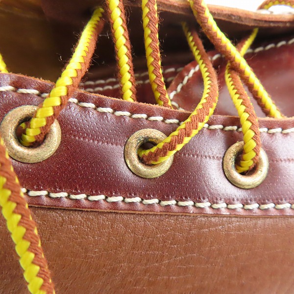 実際に弊社で買取させて頂いたTHE FLAT HEAD/フラットヘッド レザー ワーク ブーツ SKB-05/25の画像 7枚目