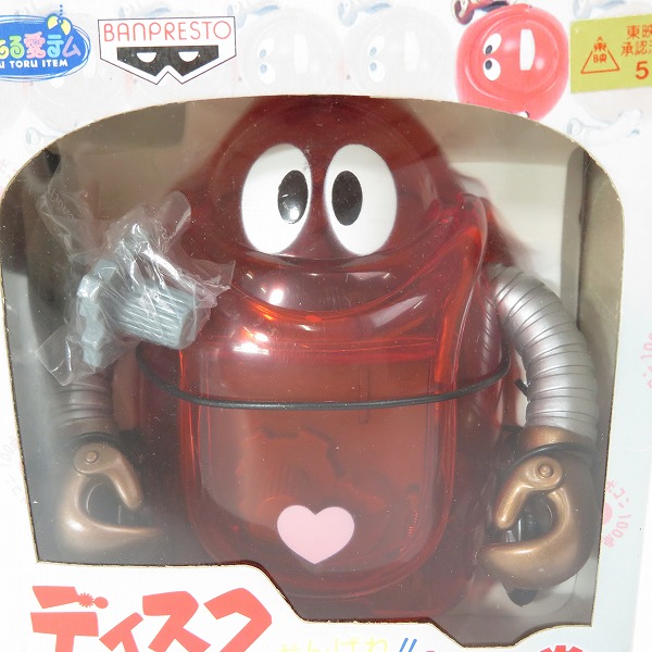 実際に弊社で買取させて頂いた【未開封】BANPRESTO/バンプレスト とるとる愛テム ディスクで動く がんばれ!! ロボコン クリアの画像 4枚目