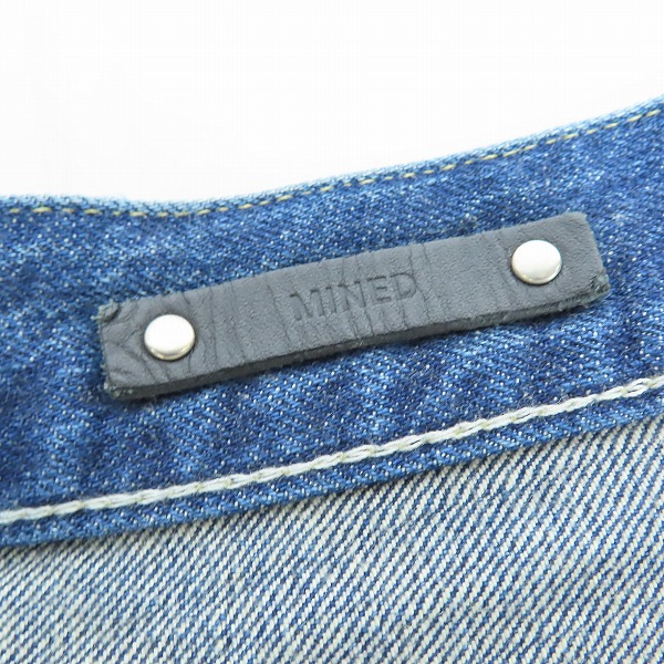 実際に弊社で買取させて頂いたMINEDENIME/マインデニム L Straight 5pocket ダメージデニムパンツ 2304-1007-85-322/9の画像 3枚目