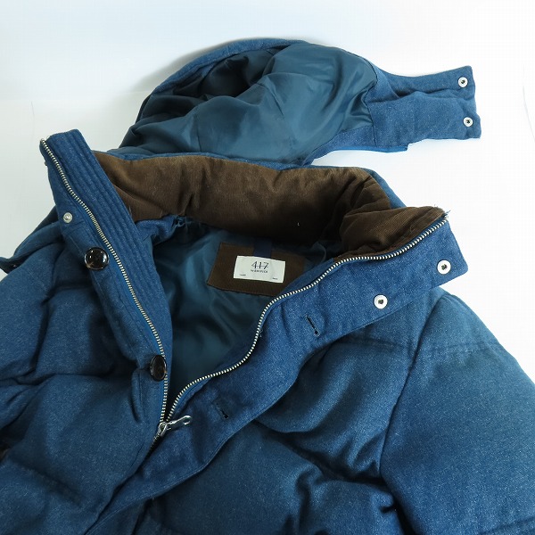 実際に弊社で買取させて頂いた417 EDIFICE/フォーワンセブンエディフィス ダウンジャケット 14-011-312-5010-3-0/Lの画像 2枚目