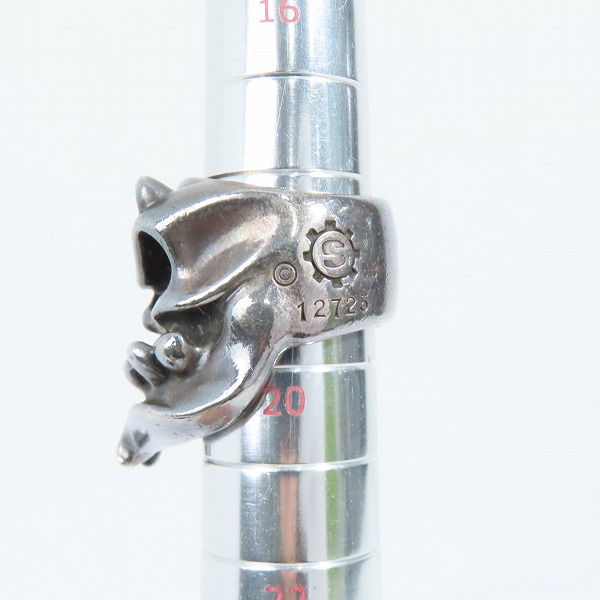 実際に弊社で買取させて頂いた【ギャラ付き】STARLINGEAR/スターリンギア パンチャー デビルブルーザー リング/19号の画像 7枚目