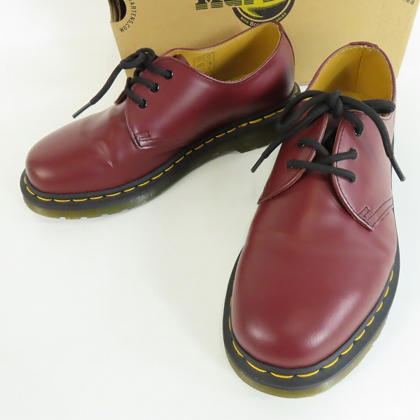 実際に弊社で買取させて頂いたDr.Martens/ドクターマーチン 3EYE SHOE/3ホールブーツ 1461 チェリーレッド 11838600/UK6